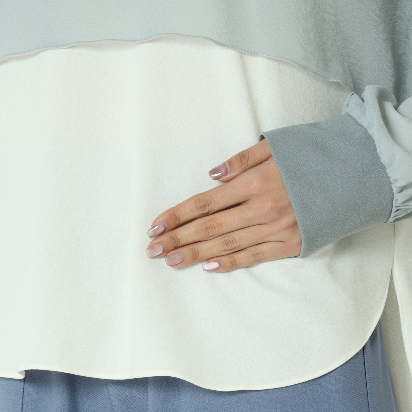 シアーレイヤードブラウス  551202