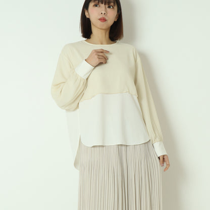 シアーレイヤードブラウス  551202