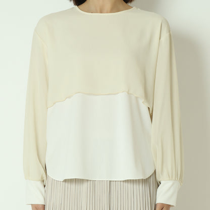 シアーレイヤードブラウス  551202