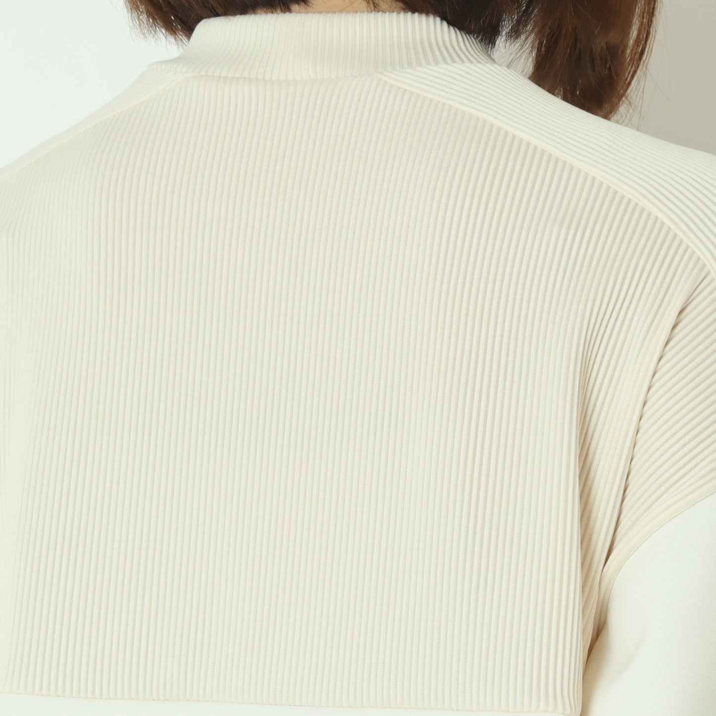 リブ切替デザインカットソー  551103