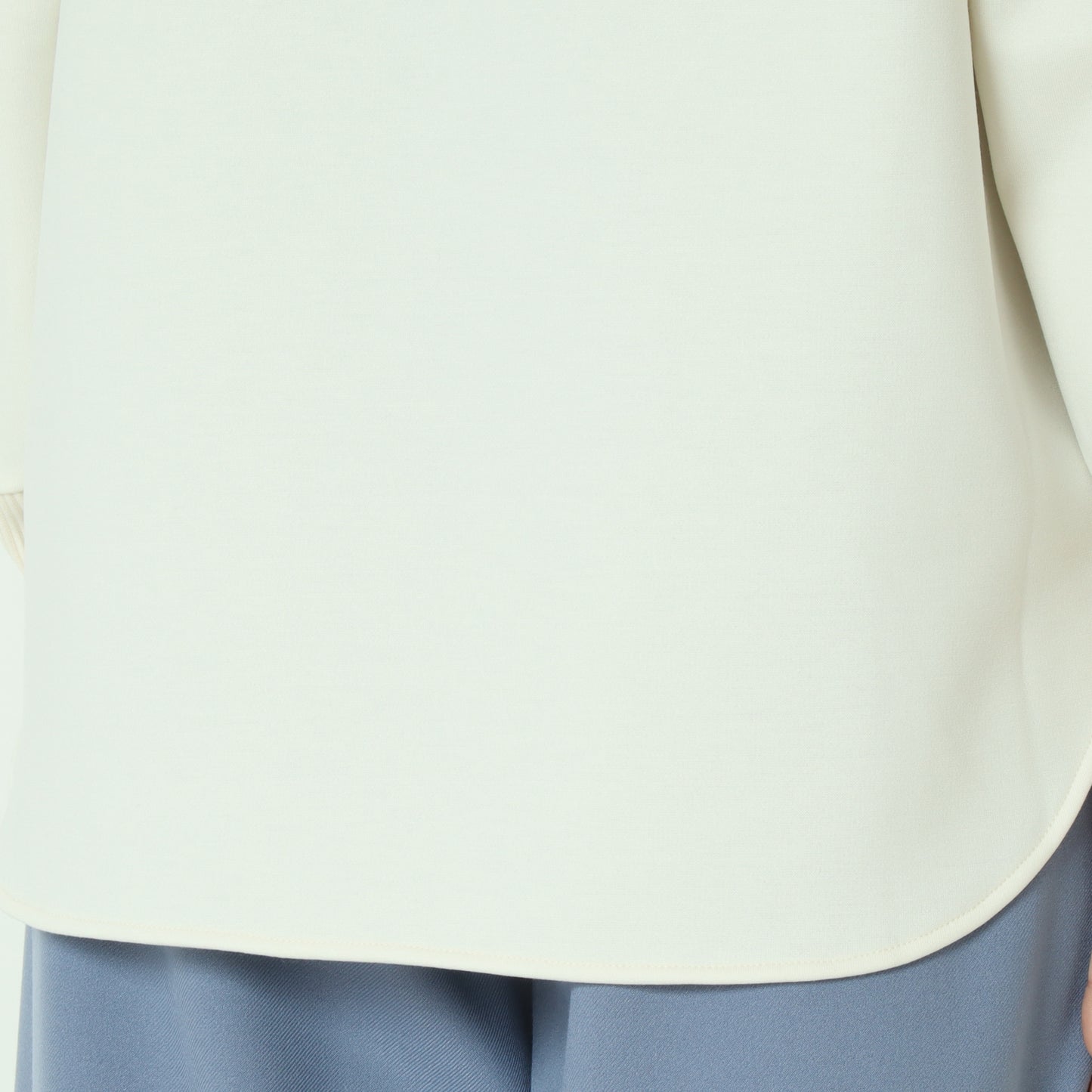 リブ切替デザインカットソー  551103