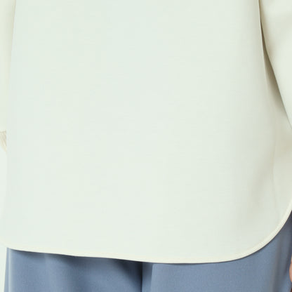 リブ切替デザインカットソー  551103