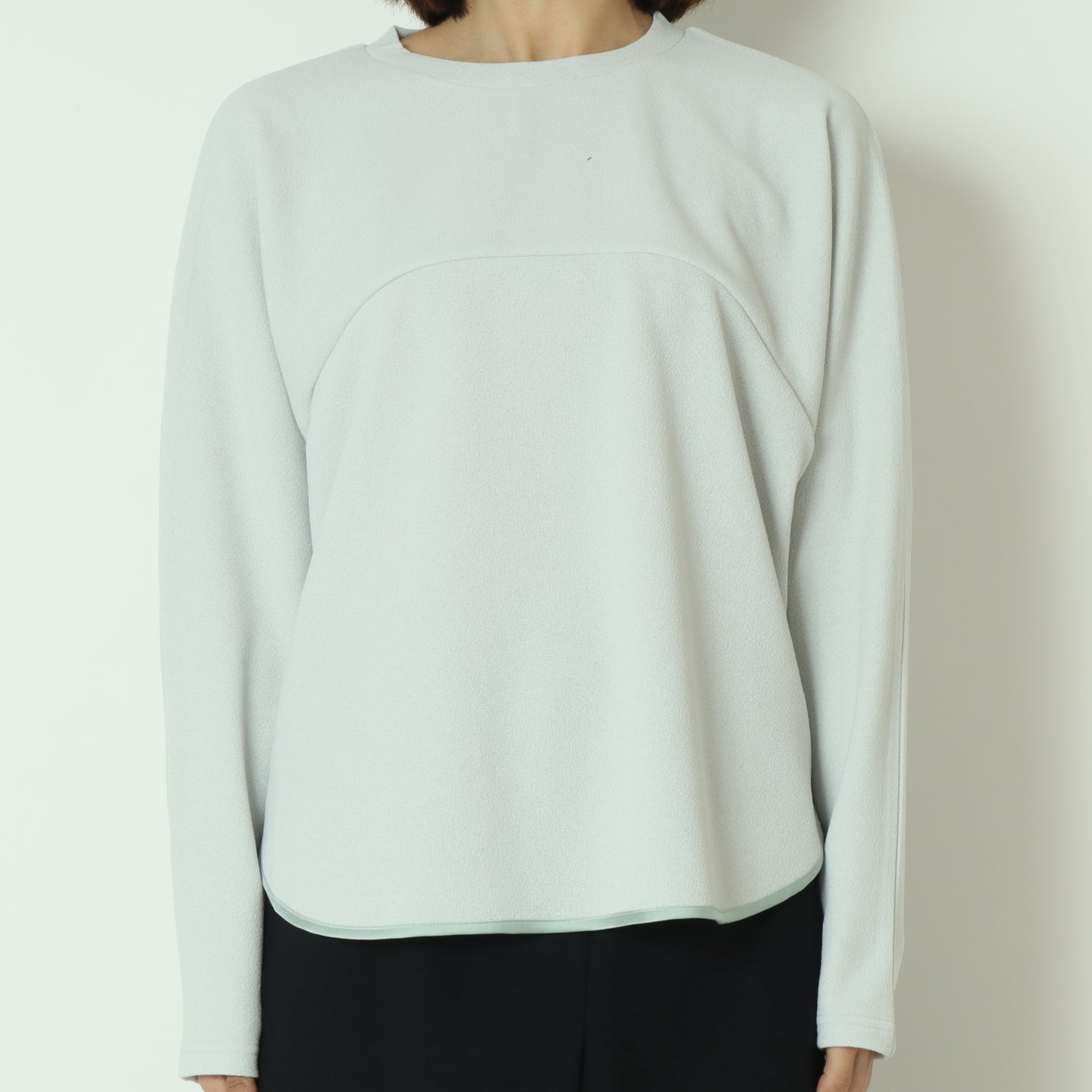 配色パイピング切り替えカットソー  551102