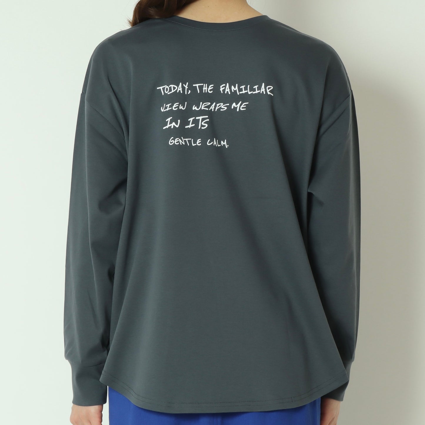 2way長袖プリントTシャツ　80256502