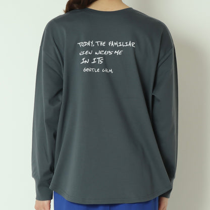 2way長袖プリントTシャツ　80256502