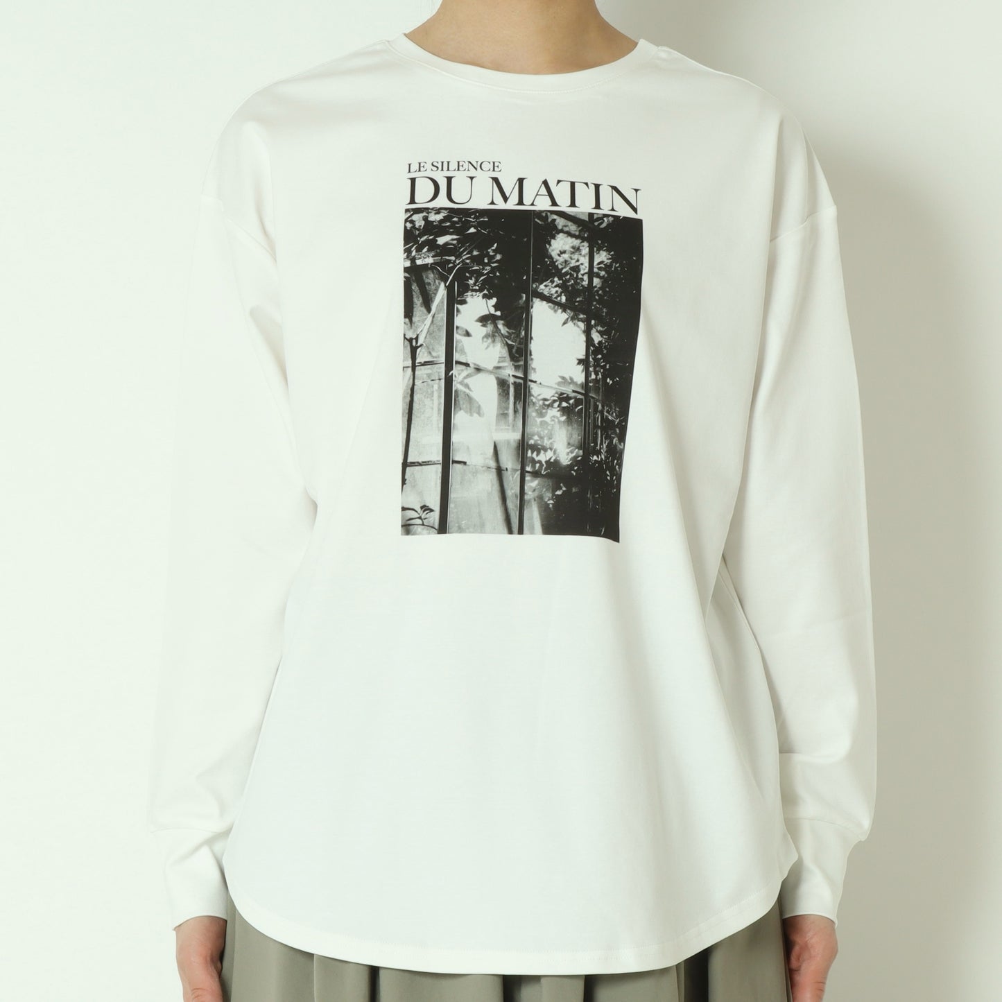 2way長袖プリントTシャツ　80256502