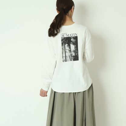 2way長袖プリントTシャツ　80256502