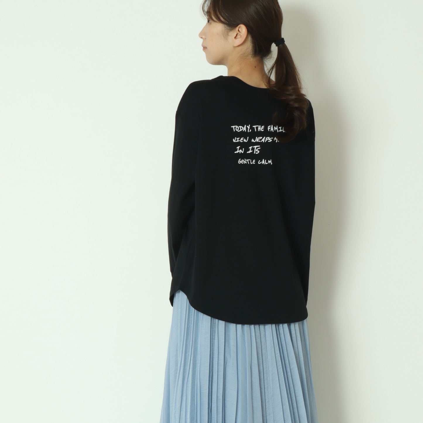 2way長袖プリントTシャツ　80256502