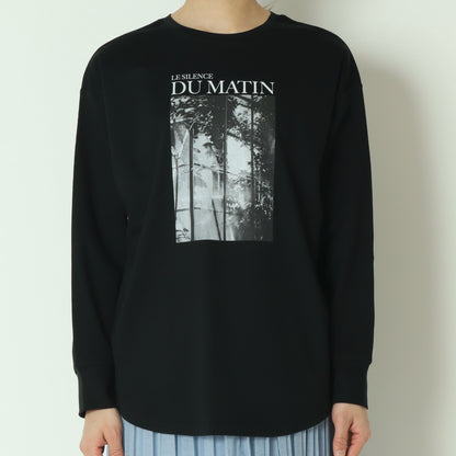 2way長袖プリントTシャツ　80256502