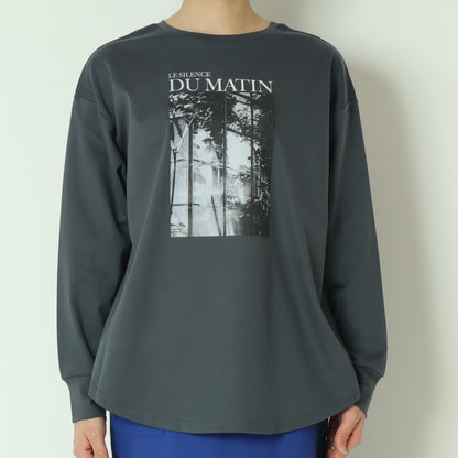 2way長袖プリントTシャツ　80256502