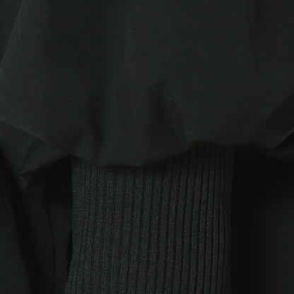 リブ袖ノーカラーコート 80267002