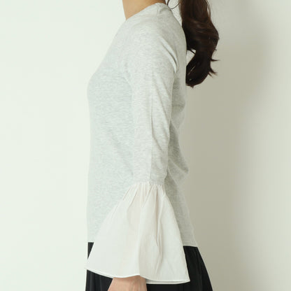 袖ギャザ一切替プルオーバー  80267007