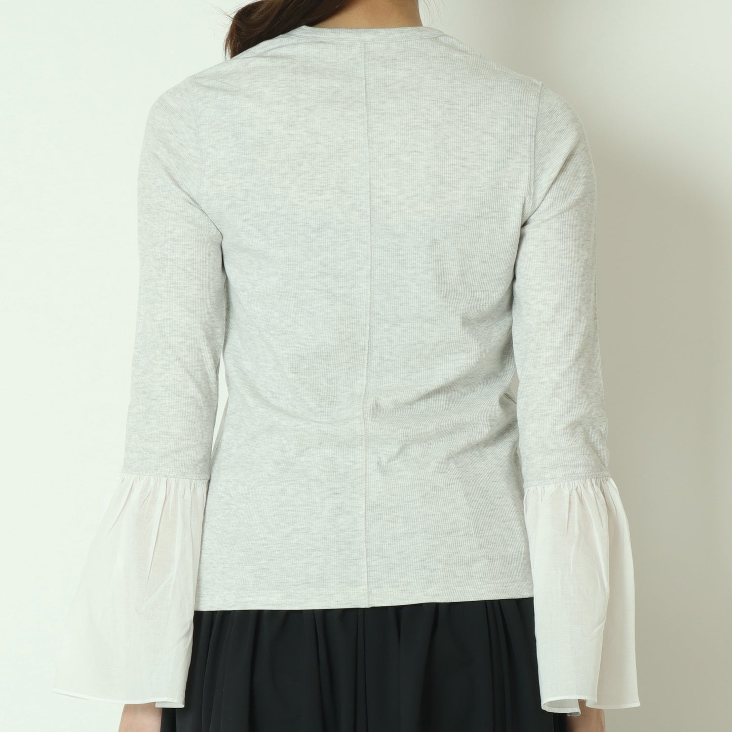 袖ギャザ一切替プルオーバー  80267007