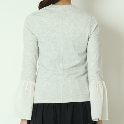 袖ギャザ一切替プルオーバー  80267007