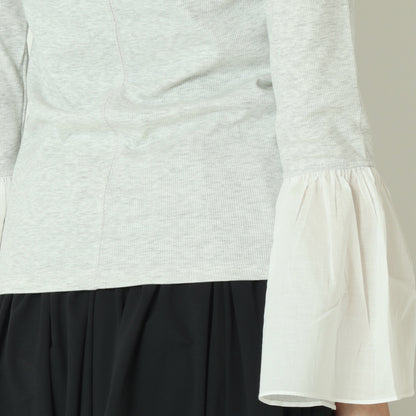 袖ギャザ一切替プルオーバー  80267007