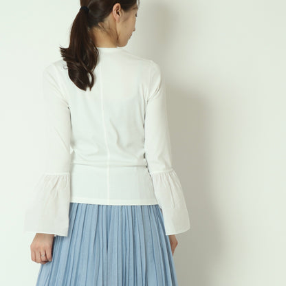 袖ギャザ一切替プルオーバー  80267007