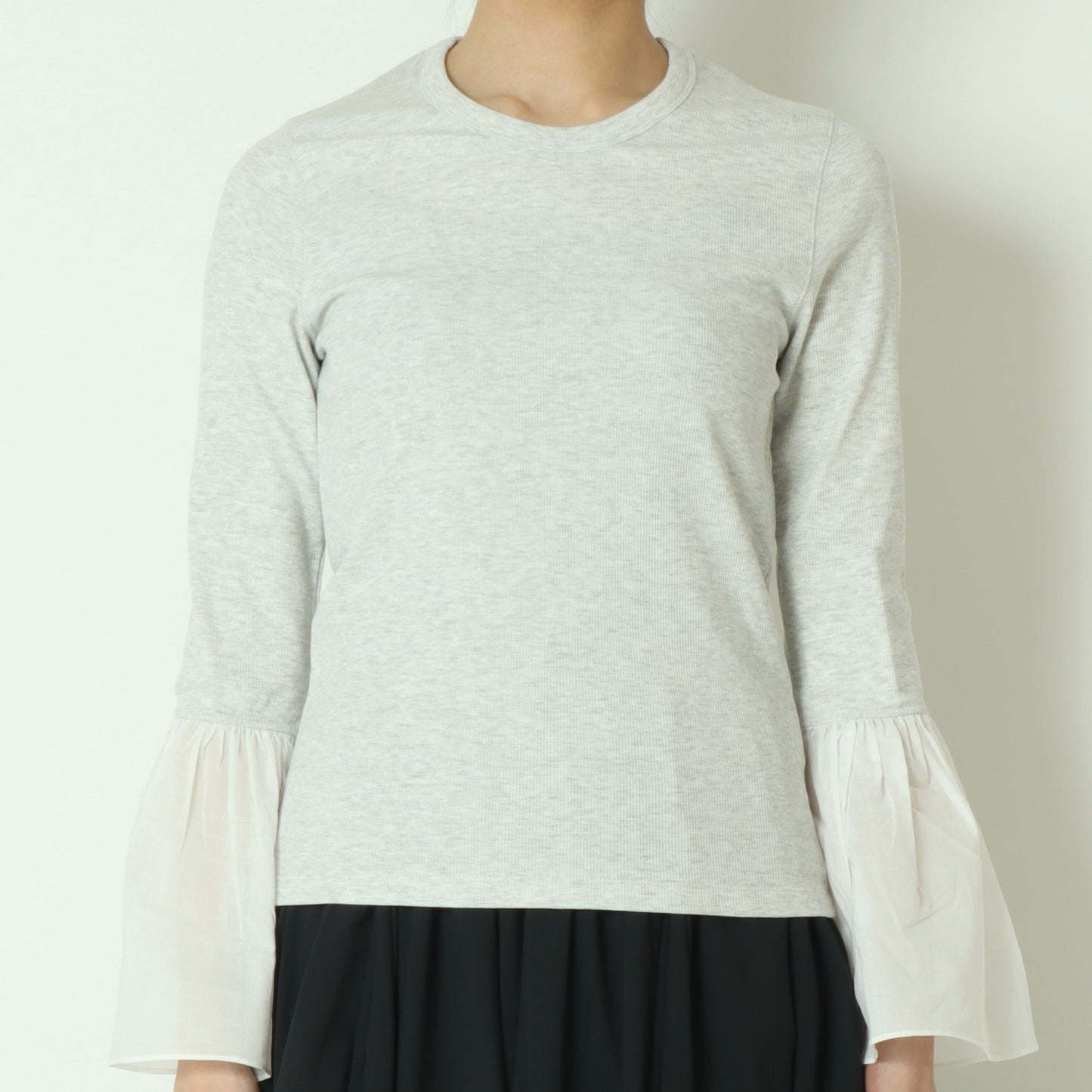 袖ギャザ一切替プルオーバー  80267007