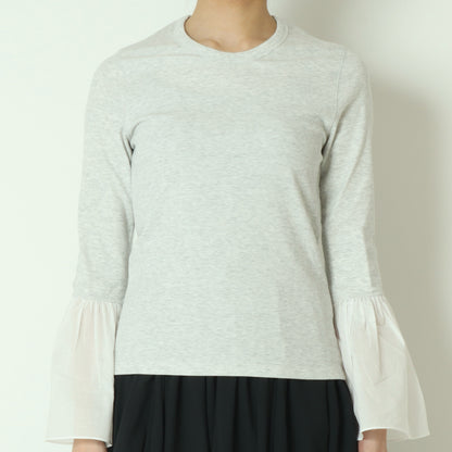 袖ギャザ一切替プルオーバー  80267007