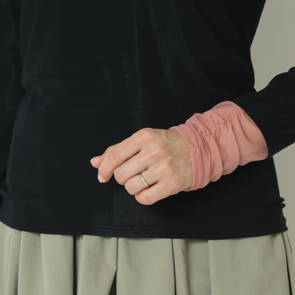 袖シャーリングプルオーバー   80267005