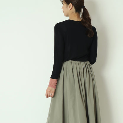 袖シャーリングプルオーバー   80267005