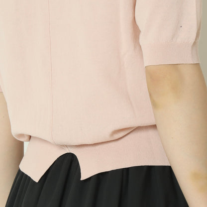 ハイネックリブニットトップス  11267308