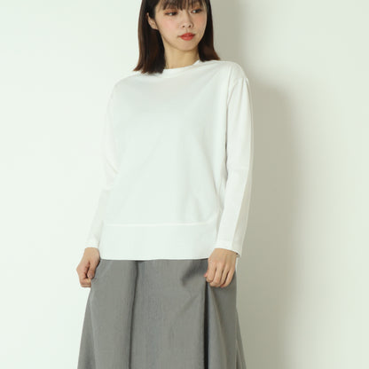 裾切替長袖カットソー  80990210