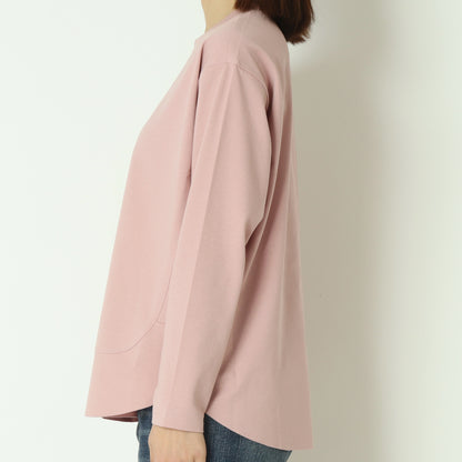 裾切替長袖カットソー  80990210