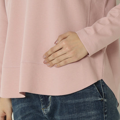 裾切替長袖カットソー  80990210