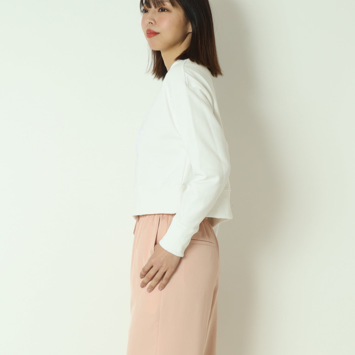 ボイルテープ刺繍スウェットトップス  80267025