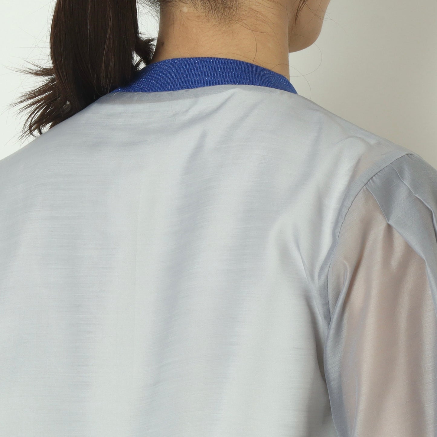 シアー切替配色カーディガン　80267113