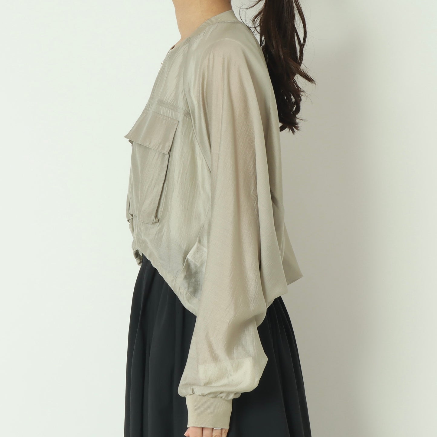 ドルマンスリーブシアーブルゾン　80267214