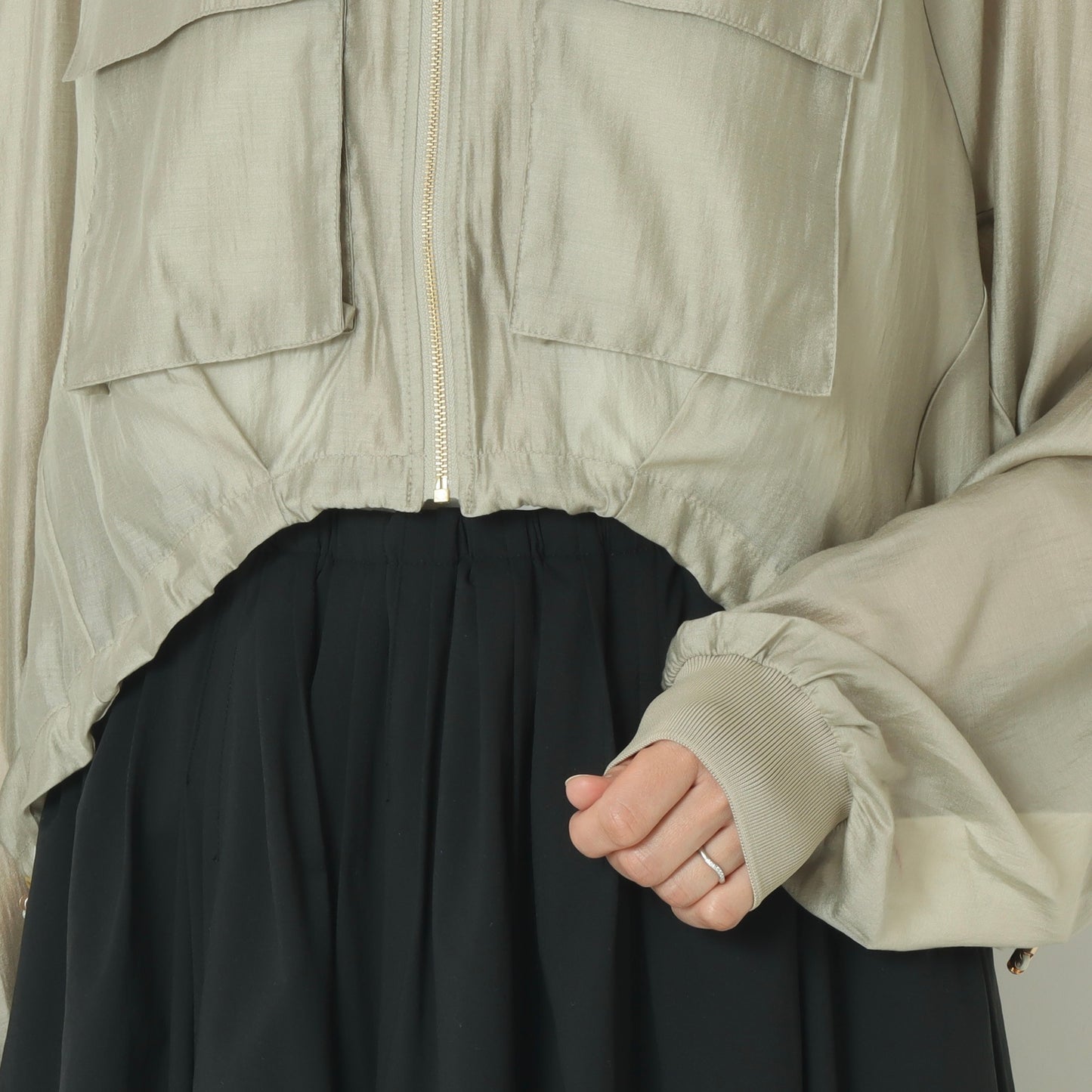 ドルマンスリーブシアーブルゾン　80267214