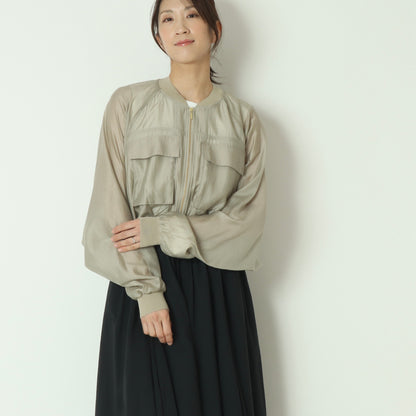 ドルマンスリーブシアーブルゾン　80267214