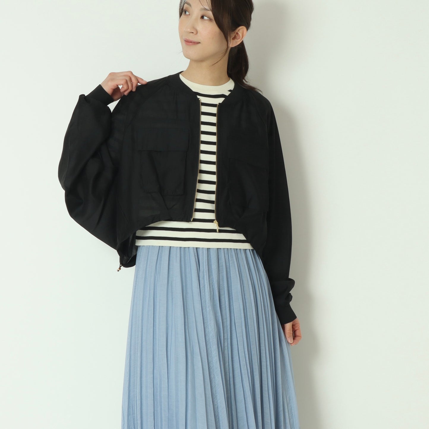 ドルマンスリーブシアーブルゾン　80267214