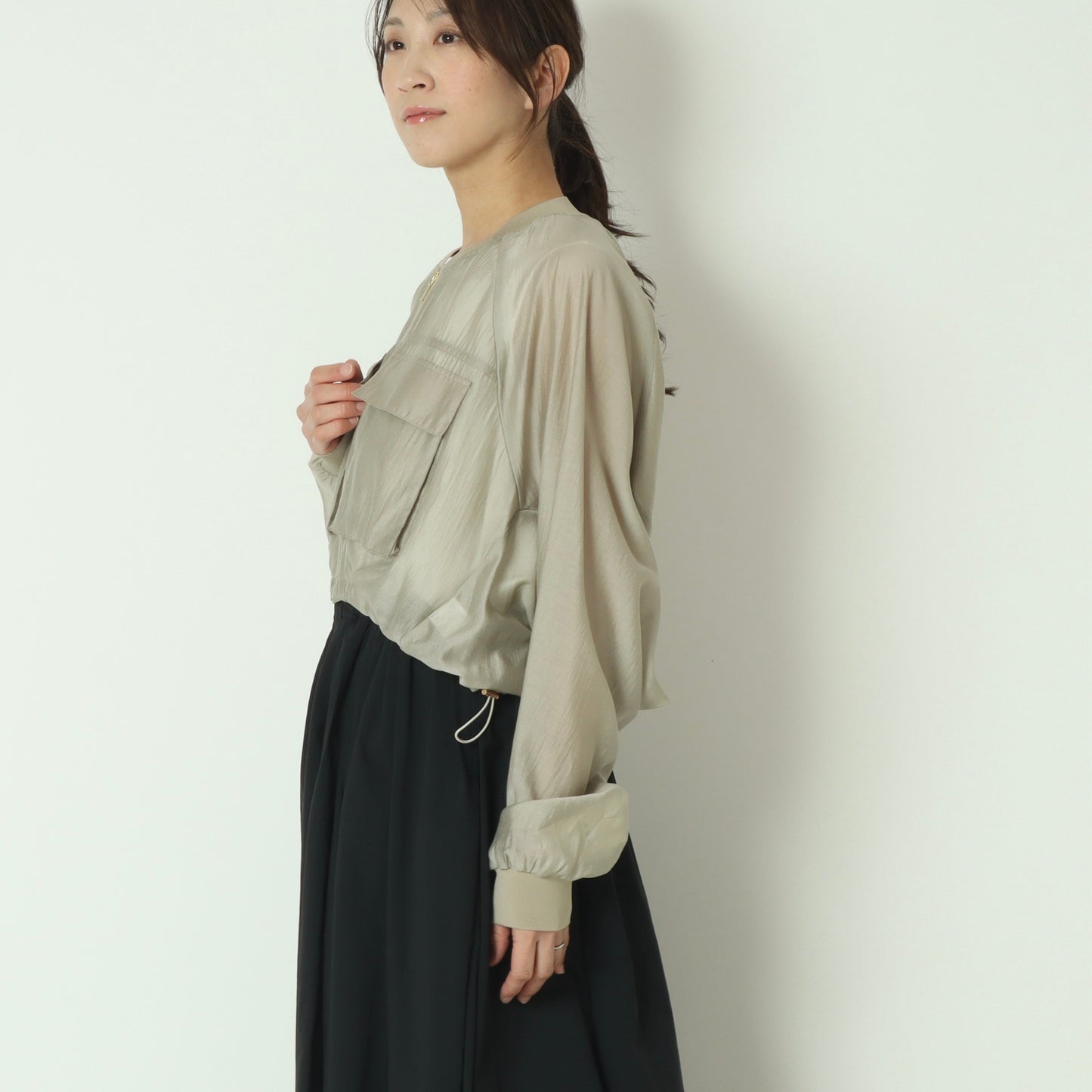 ドルマンスリーブシアーブルゾン　80267214