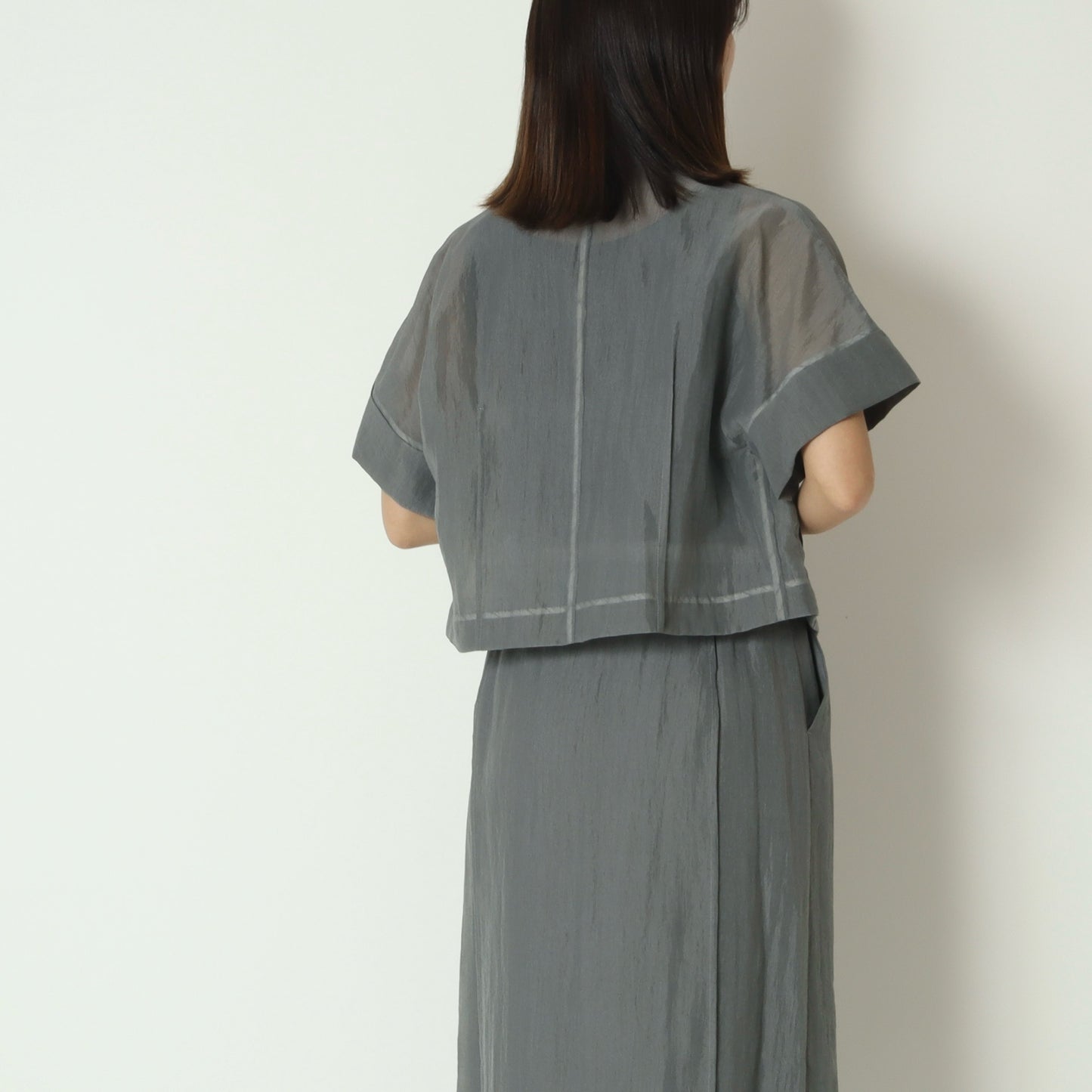 シアーハーフスリーブジャケット　20268562