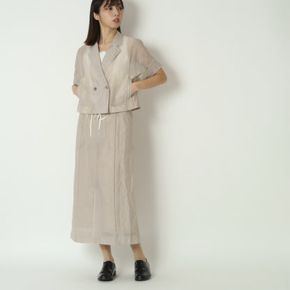 シアーハーフスリーブジャケット　20268562
