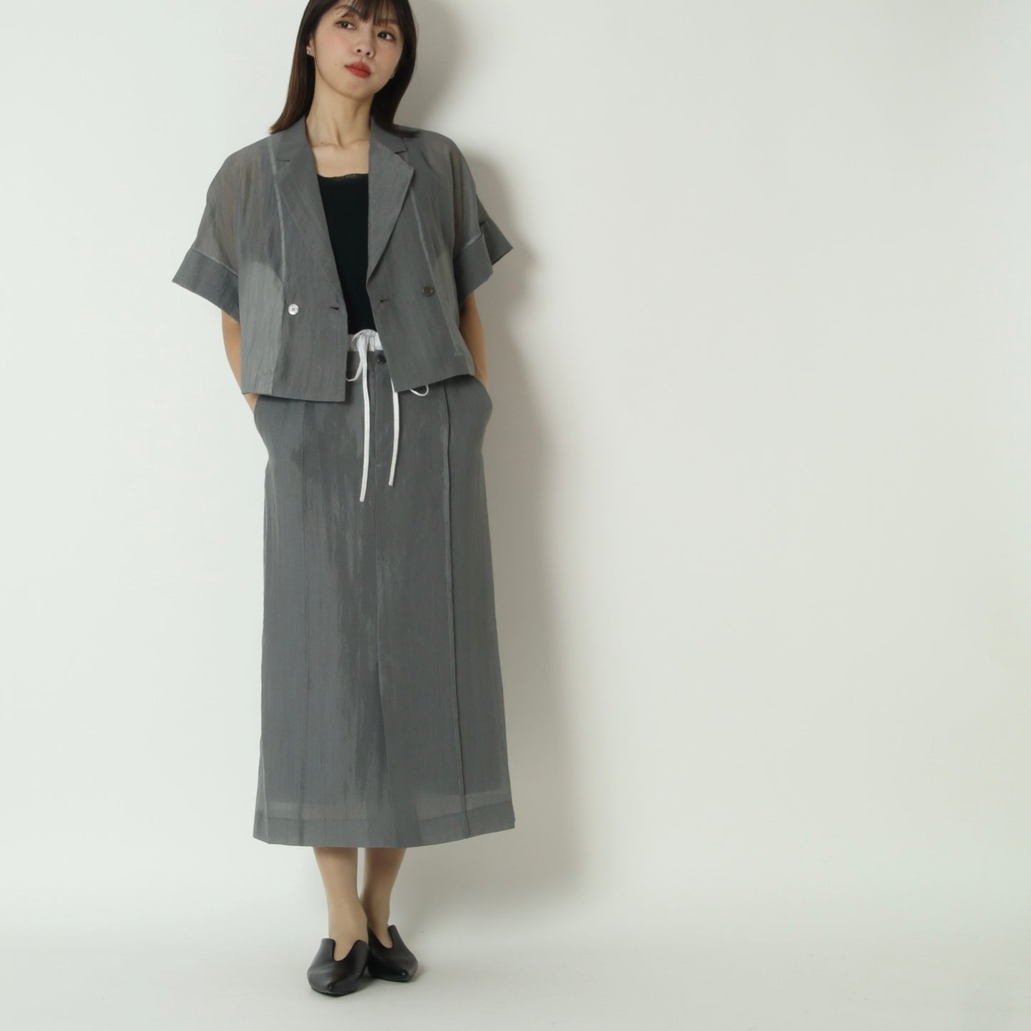 シアーハーフスリーブジャケット　20268562