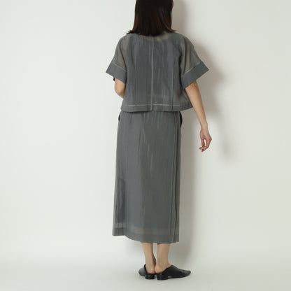 シアーハーフスリーブジャケット　20268562