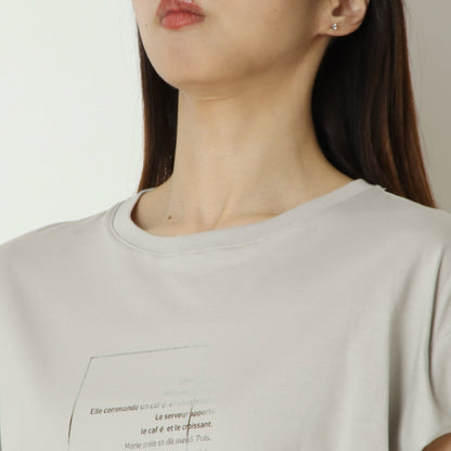 箔プリントTシャツ　20268620