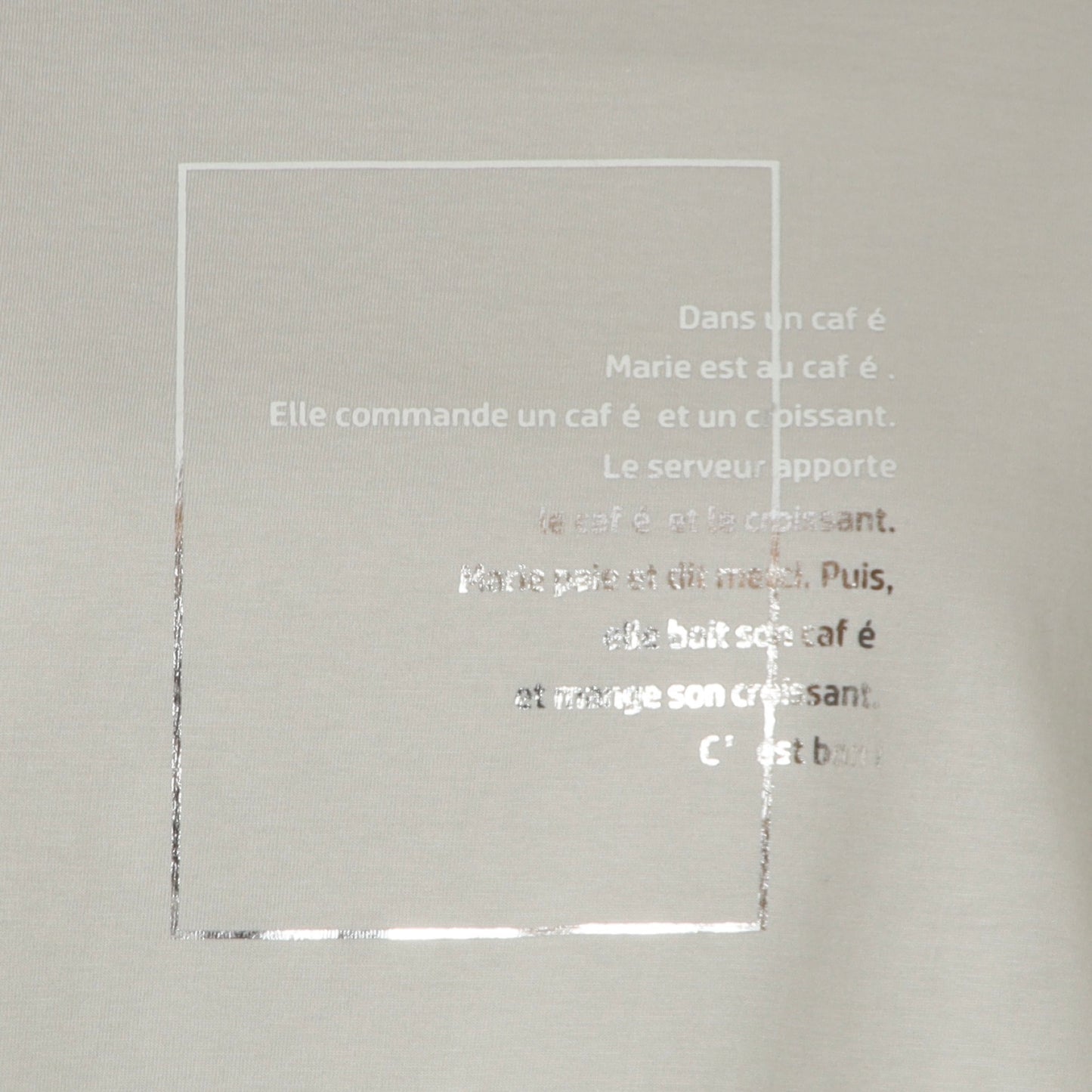 箔プリントTシャツ　20268620