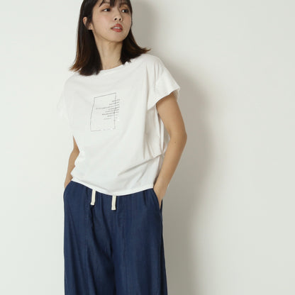 箔プリントTシャツ　20268620