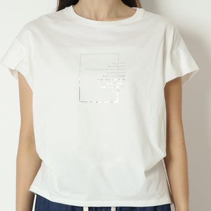 箔プリントTシャツ　20268620