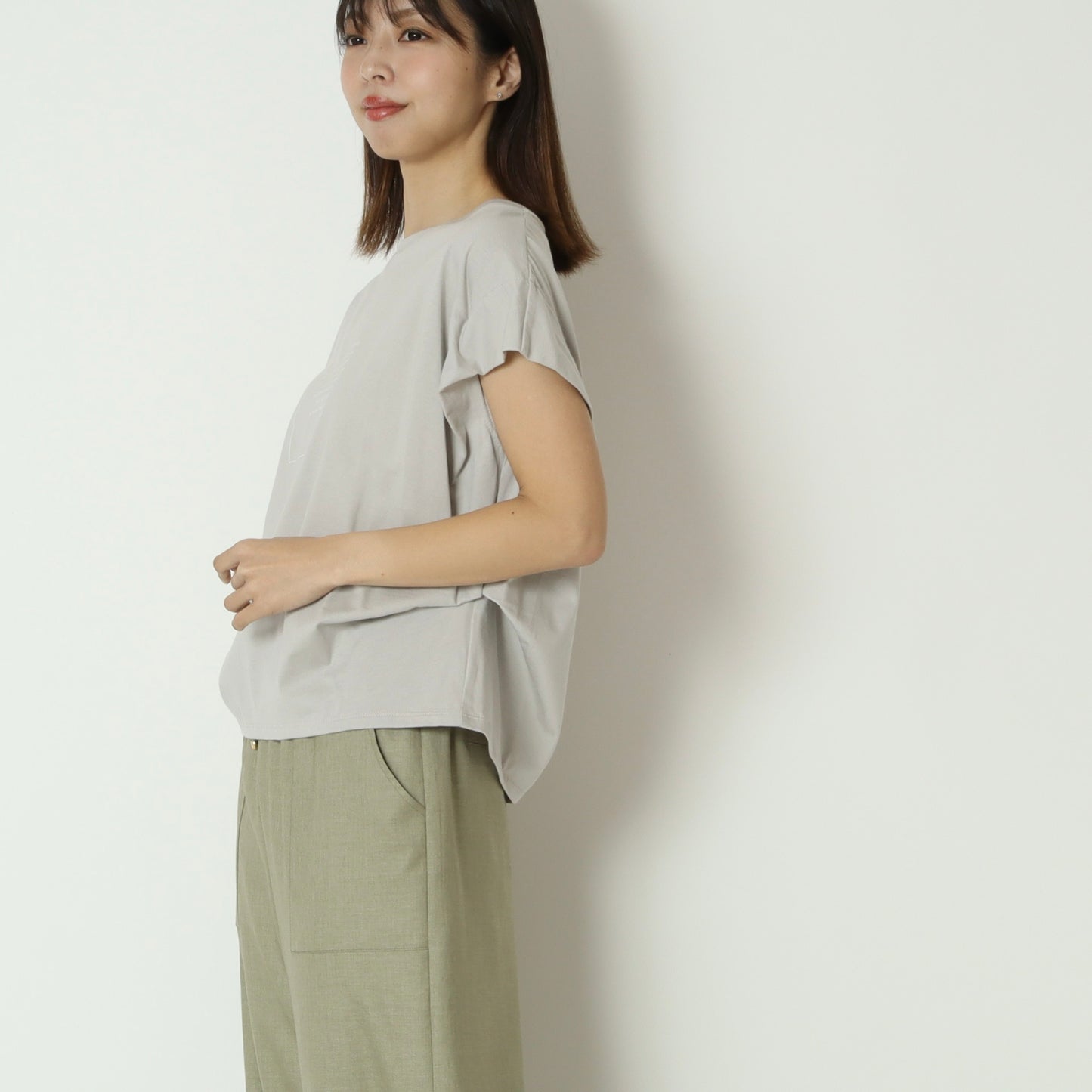 箔プリントTシャツ　20268620