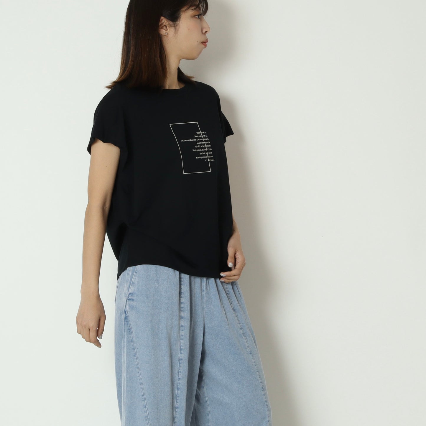 箔プリントTシャツ　20268620