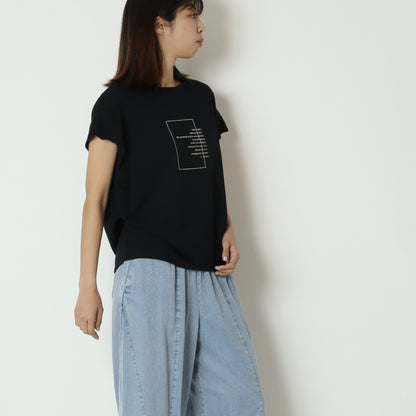 箔プリントTシャツ　20268620