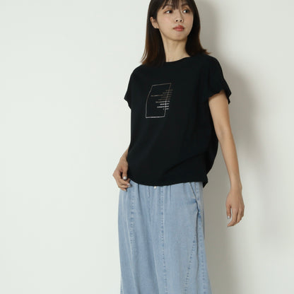 箔プリントTシャツ　20268620