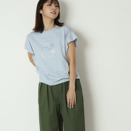 箔プリントTシャツ　20268620