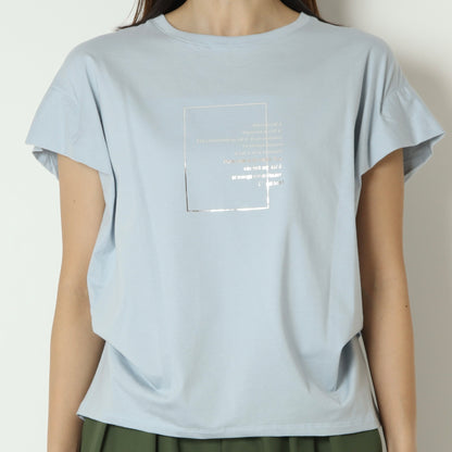 箔プリントTシャツ　20268620