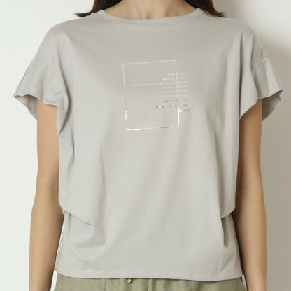 箔プリントTシャツ　20268620